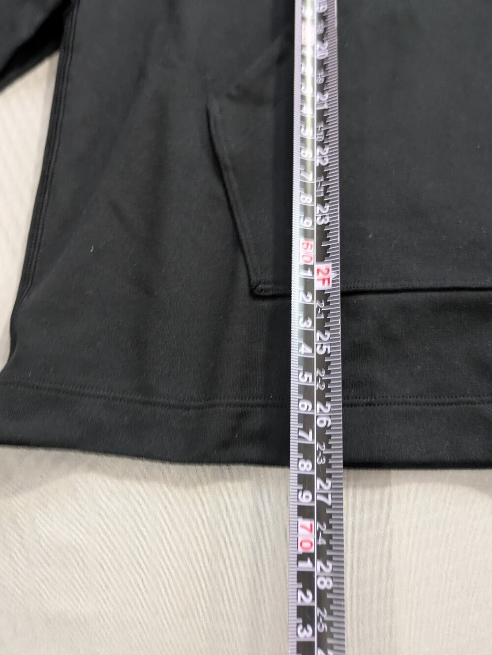 Lululemon Mens Soft Jersey Pullover Hoodie Size L Black Stretch Gym M3F86S - Picture 4 of 7